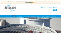 Desktop Screenshot of dewpointair.com.au